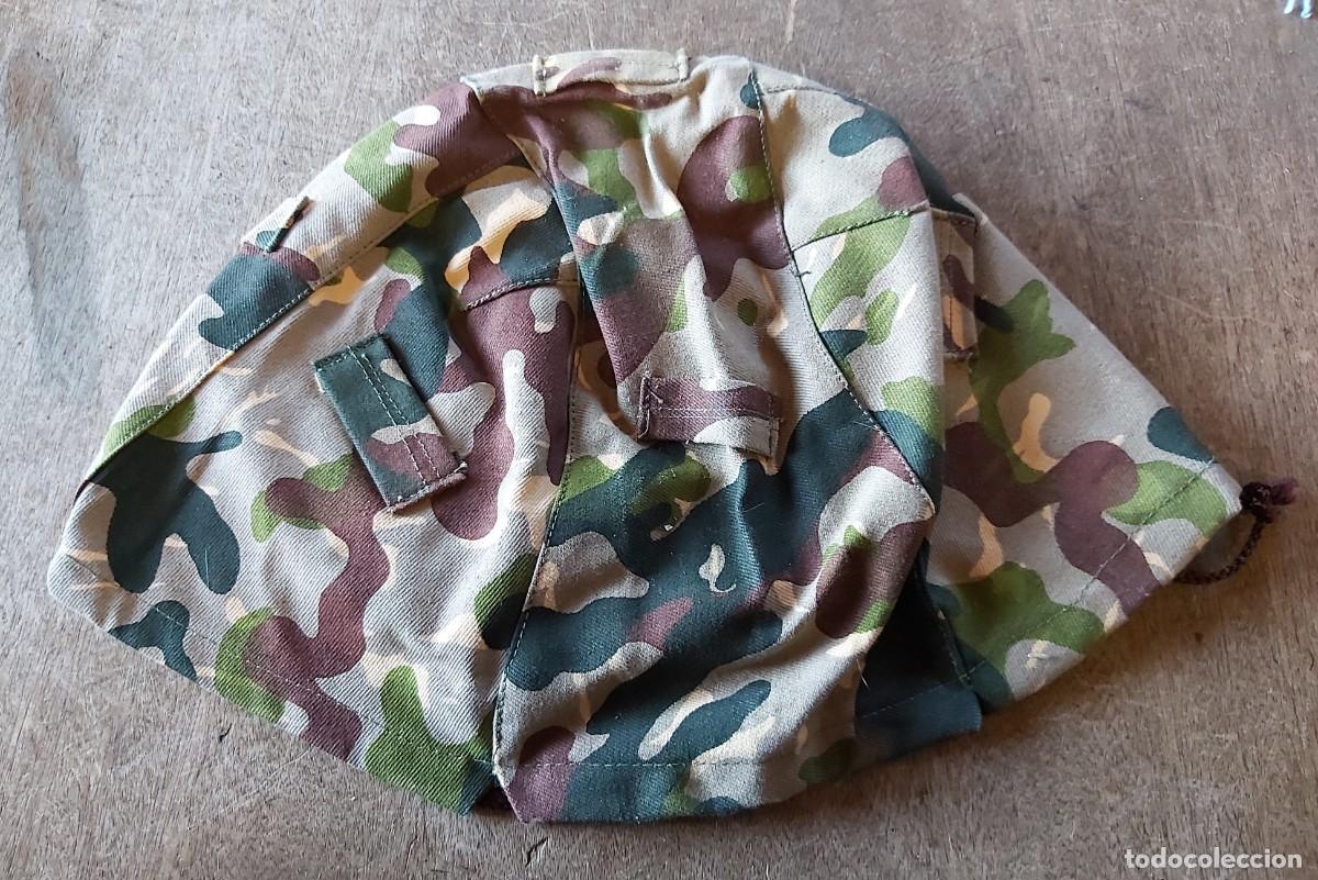 Militaria: Funda de casco de camuflaje de oto&ntilde;o - Foto 1