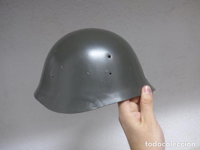 Militaria: Antiguo casco original. - Foto 4