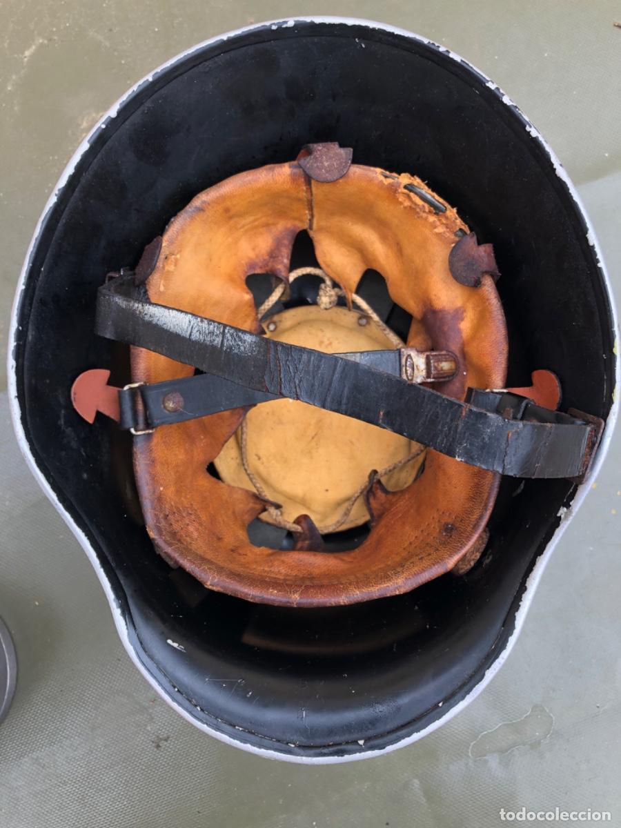 Militaria: CASCO M-34. BOMBERO ALEM&Aacute;N. LUMINISCENTE. - Foto 7