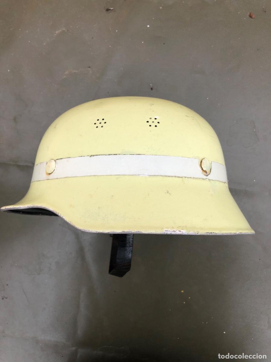 Militaria: CASCO M-34. BOMBERO ALEM&Aacute;N. LUMINISCENTE. - Foto 11