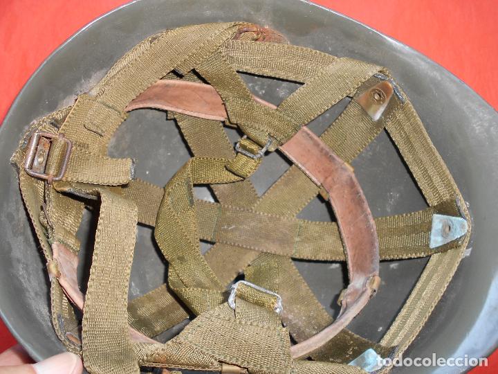 Militaria: Casco de Pl&aacute;stico interior sotocasco - Foto 1