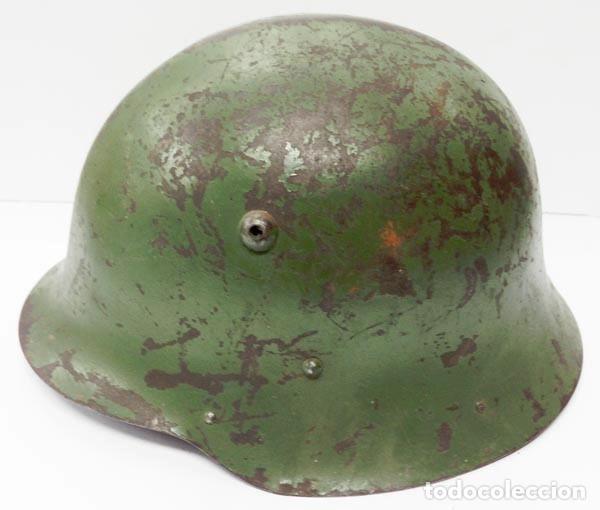 Militaria: CASCO DEL EJ&Eacute;RCITO B&Uacute;LGARO MODELO 1936 - Foto 2