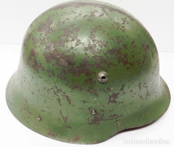 Militaria: CASCO DEL EJ&Eacute;RCITO B&Uacute;LGARO MODELO 1936 - Foto 4