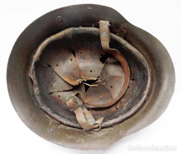 Militaria: CASCO DEL EJ&Eacute;RCITO B&Uacute;LGARO MODELO 1936 - Foto 6