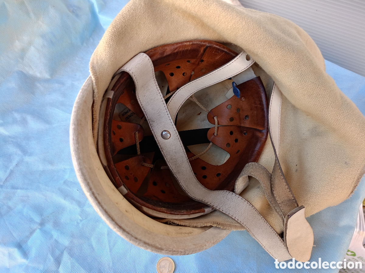 Militaria: CASCO DE BOMBEROS INNOVA 2000 - Foto 4
