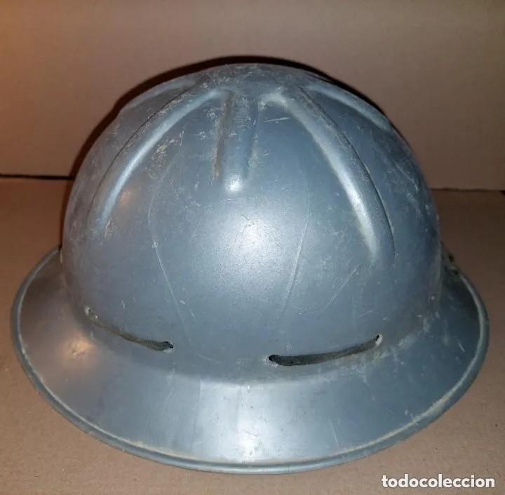 Militaria: ANTIGUO CASCO DE PLATAFORMA PETROL&Iacute;FERA - Foto 1