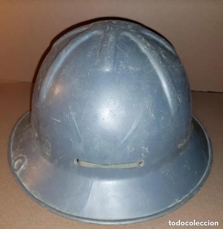Militaria: ANTIGUO CASCO DE PLATAFORMA PETROL&Iacute;FERA - Foto 3