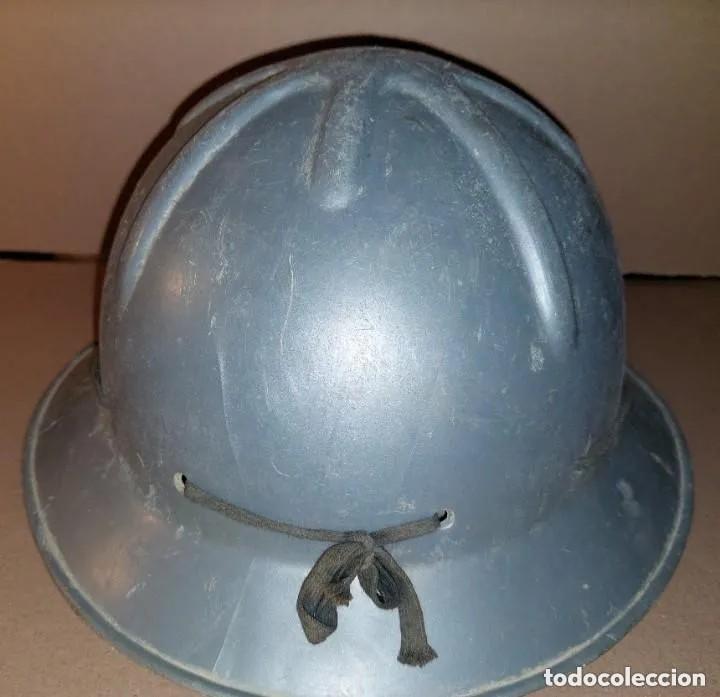 Militaria: ANTIGUO CASCO DE PLATAFORMA PETROL&Iacute;FERA - Foto 4