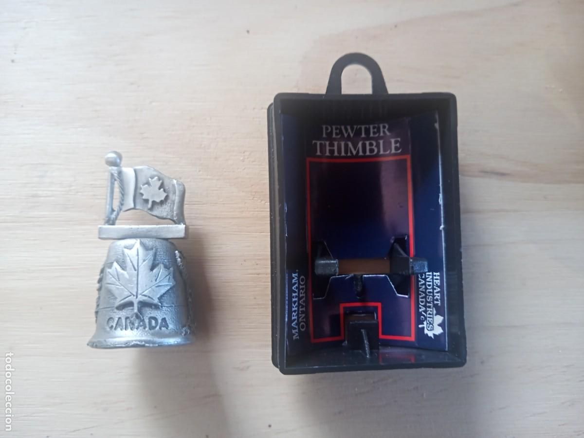 Militaria: BONITO CASCO MINIATURA CANADA - Foto 1