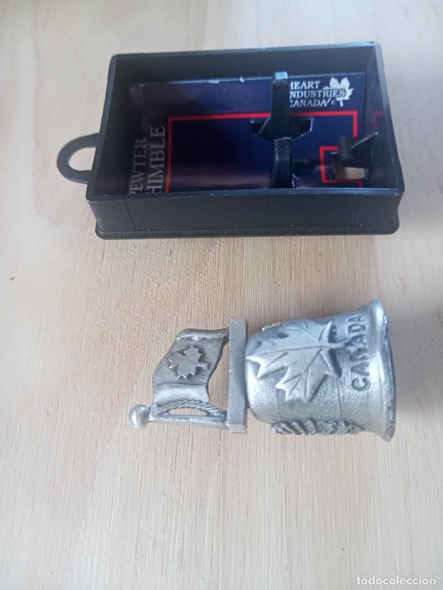 Militaria: BONITO CASCO MINIATURA CANADA - Foto 3