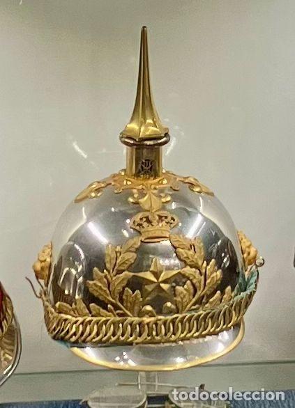 Militaria: Casco de gala de estado mayor - Foto 2
