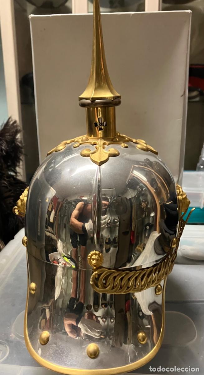Militaria: Casco de gala de estado mayor - Foto 5
