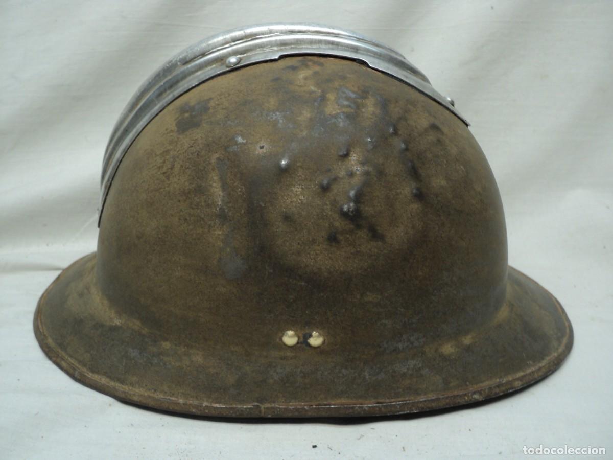 Militaria: CASCO ADRIAN FRANCES - Foto 4