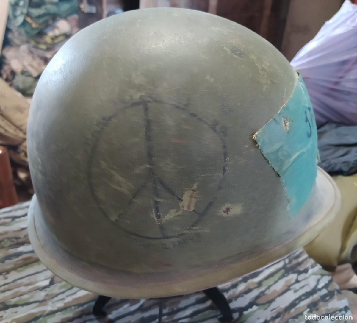 Militaria: Casco decorado, USA. - Foto 4