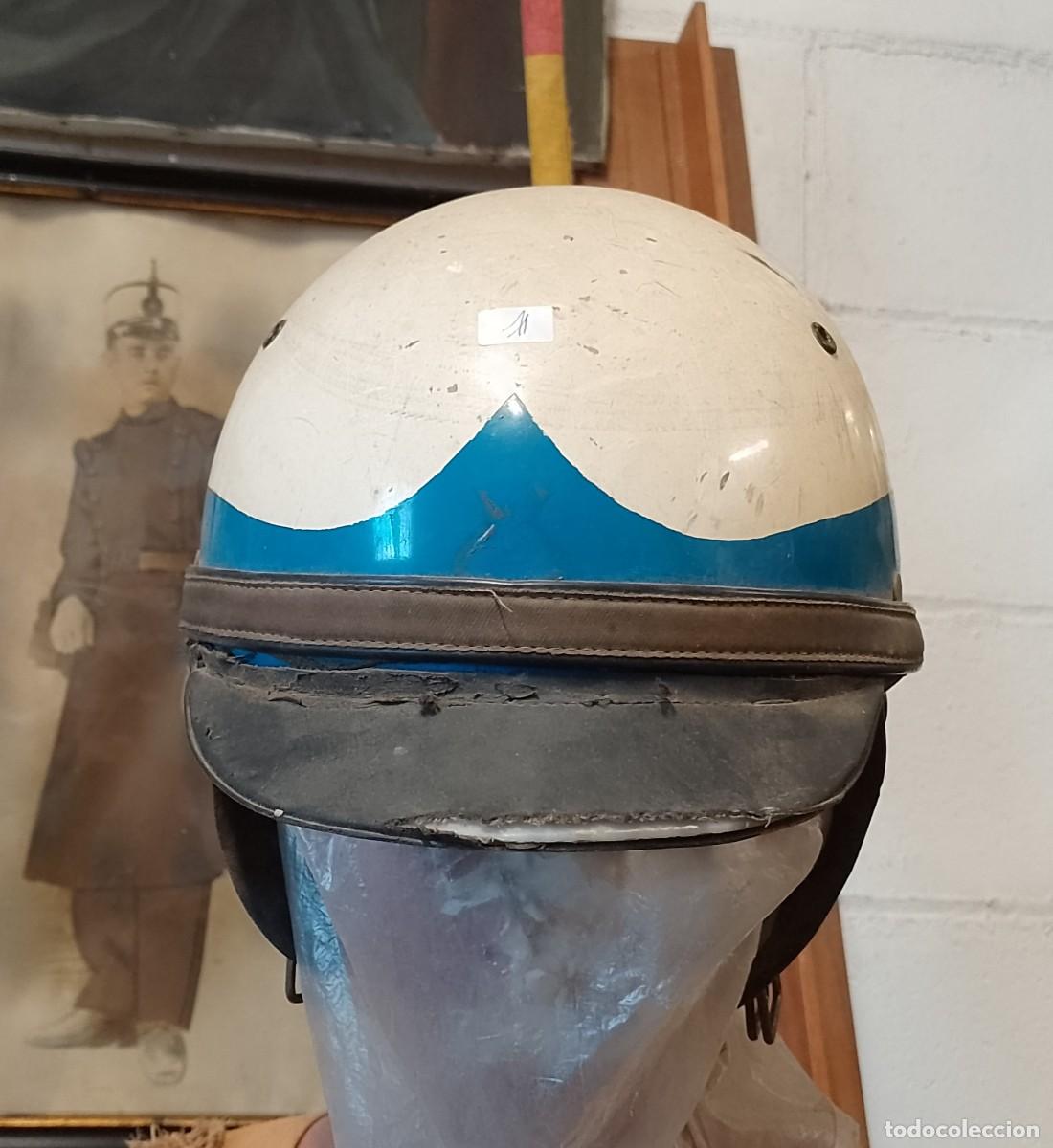 Militaria: Casco de motorista PM - Foto 1