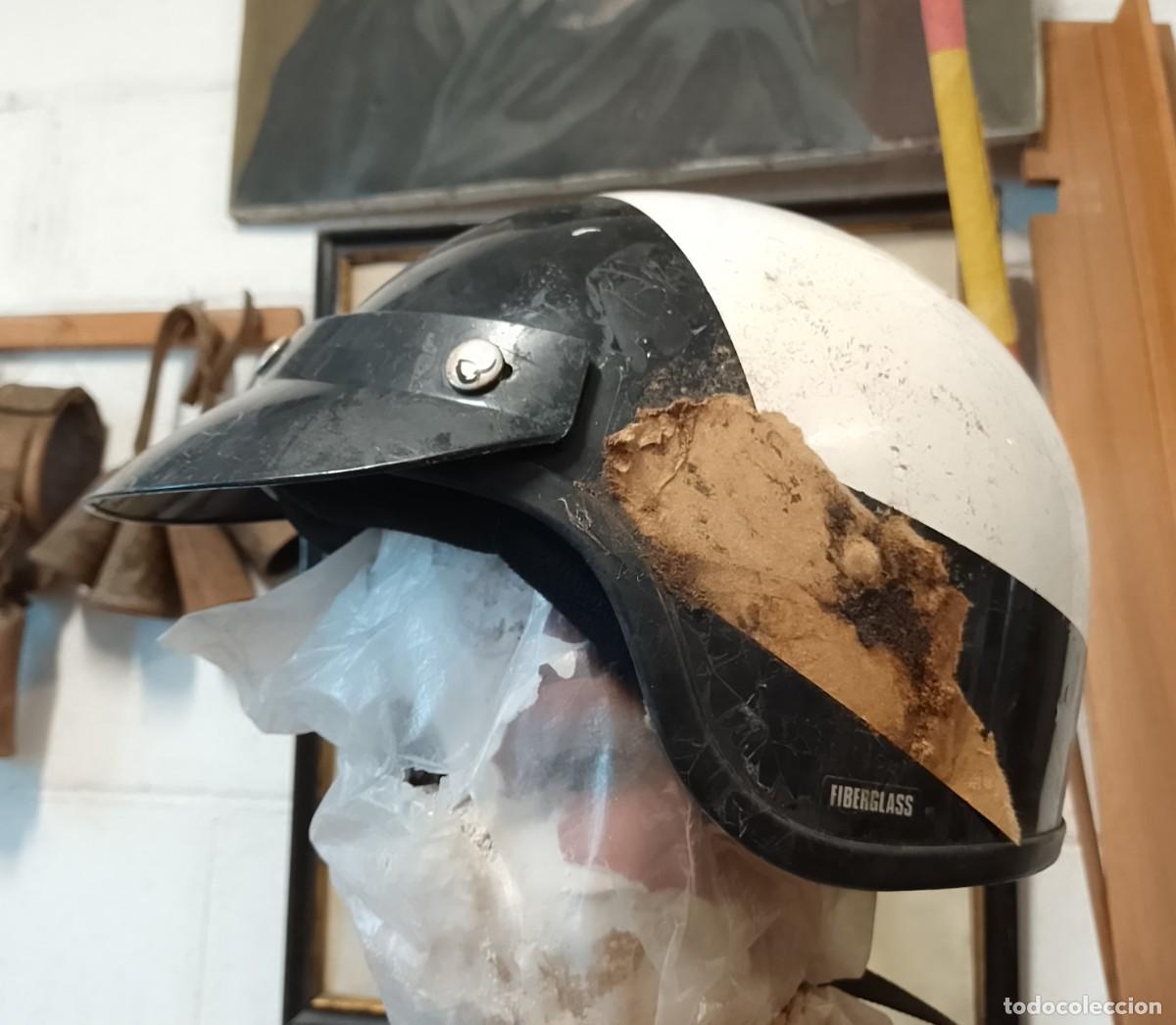 Militaria: Casco de motorista PM - Foto 2