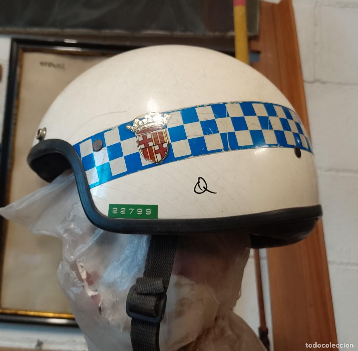 Militaria: Casco de motorista PM - Foto 2