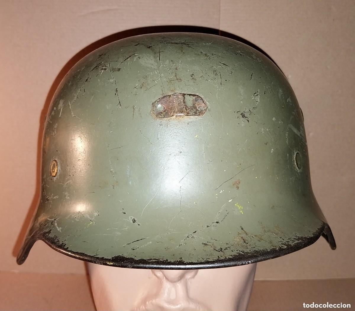 Militaria: EJ&Eacute;RCITO ESPA&Ntilde;OL. CASCO ALEM&Aacute;N MODELO 35 - Foto 1