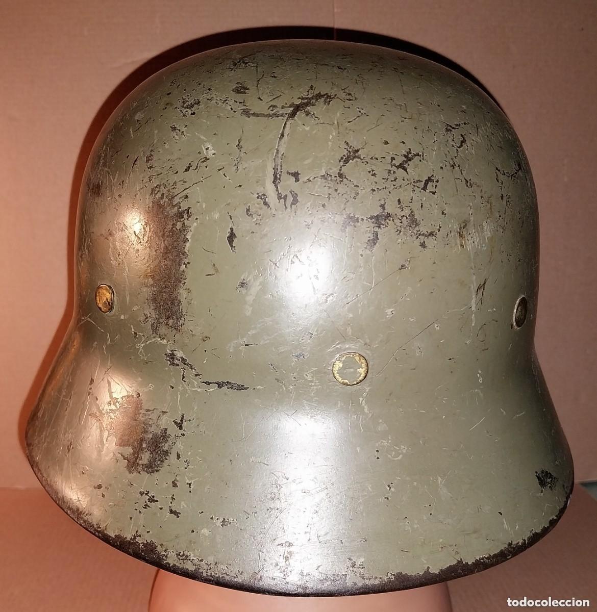 Militaria: EJ&Eacute;RCITO ESPA&Ntilde;OL. CASCO ALEM&Aacute;N MODELO 35 - Foto 4