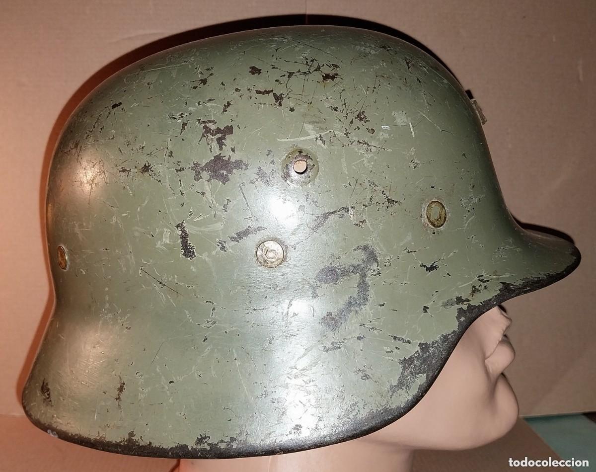 Militaria: EJ&Eacute;RCITO ESPA&Ntilde;OL. CASCO ALEM&Aacute;N MODELO 35 - Foto 5