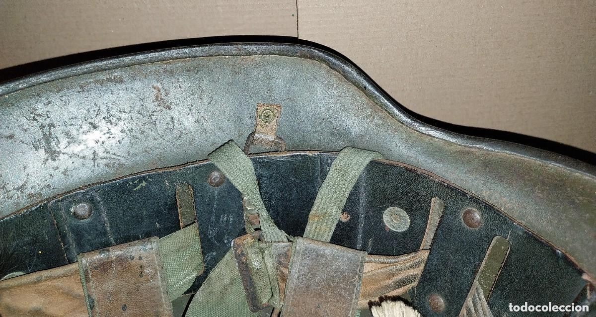 Militaria: EJ&Eacute;RCITO ESPA&Ntilde;OL. CASCO ALEM&Aacute;N MODELO 35 - Foto 6