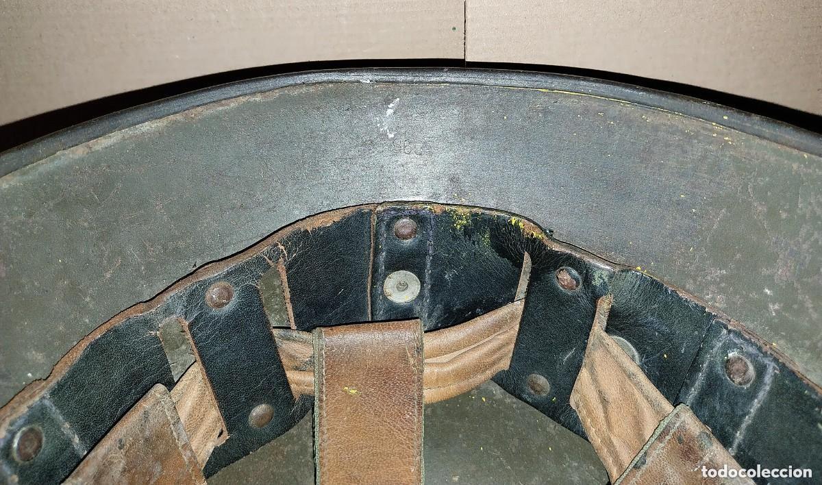 Militaria: EJ&Eacute;RCITO ESPA&Ntilde;OL. CASCO ALEM&Aacute;N MODELO 35 - Foto 7