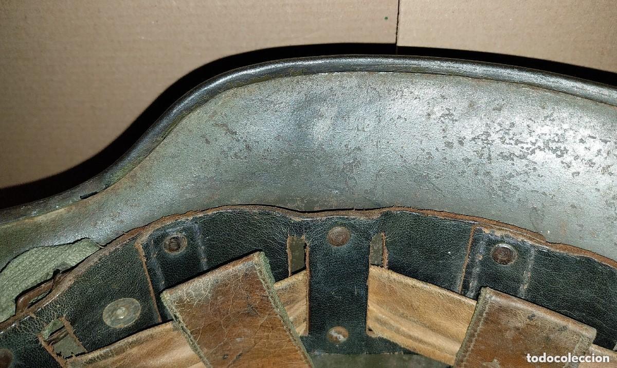 Militaria: EJ&Eacute;RCITO ESPA&Ntilde;OL. CASCO ALEM&Aacute;N MODELO 35 - Foto 8