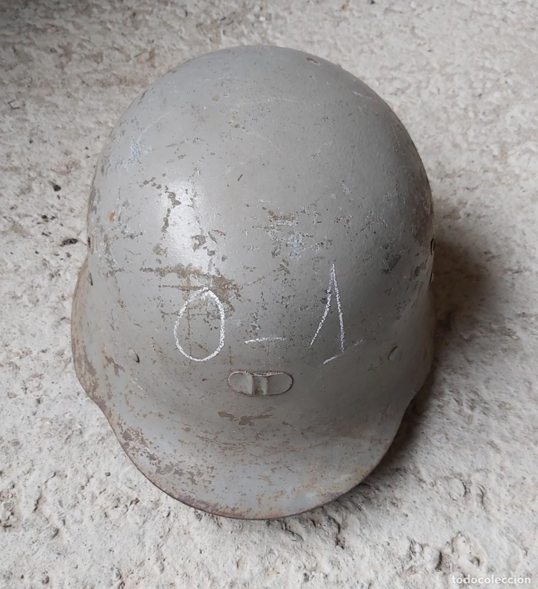 Militaria: Casco z gris, interior primer modelo - Foto 1