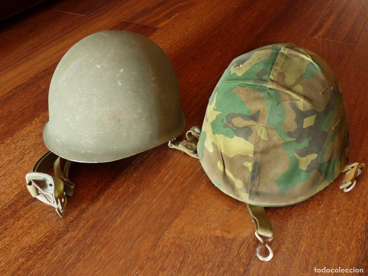 Militaria: CASCOS FEDUR M65 DEL EJ&Eacute;RCITO ESPA&Ntilde;OL. CALIMEROS - Foto 1