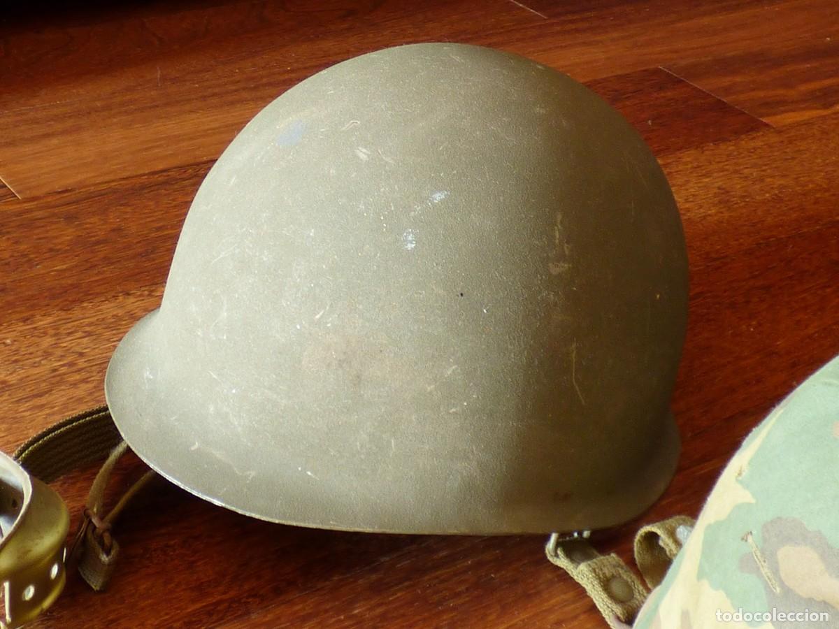 Militaria: CASCOS FEDUR M65 DEL EJ&Eacute;RCITO ESPA&Ntilde;OL. CALIMEROS - Foto 2