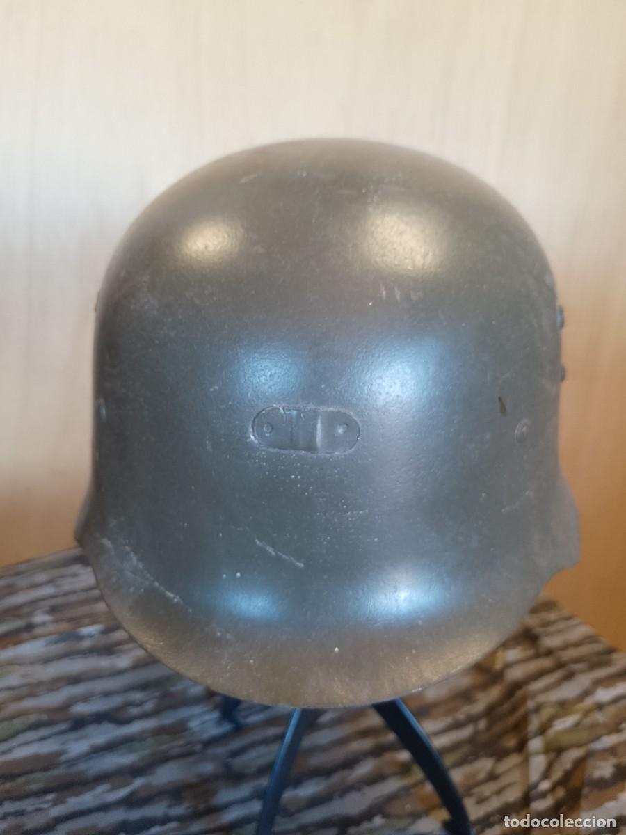 Militaria: Casco Z verde, interior primer modelo - Foto 1