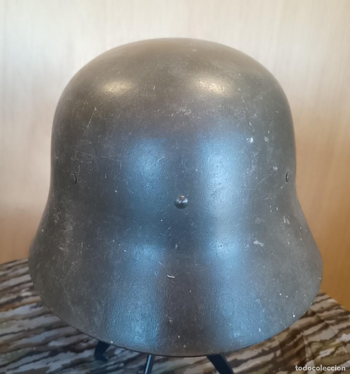 Militaria: Casco Z verde, interior primer modelo - Foto 3