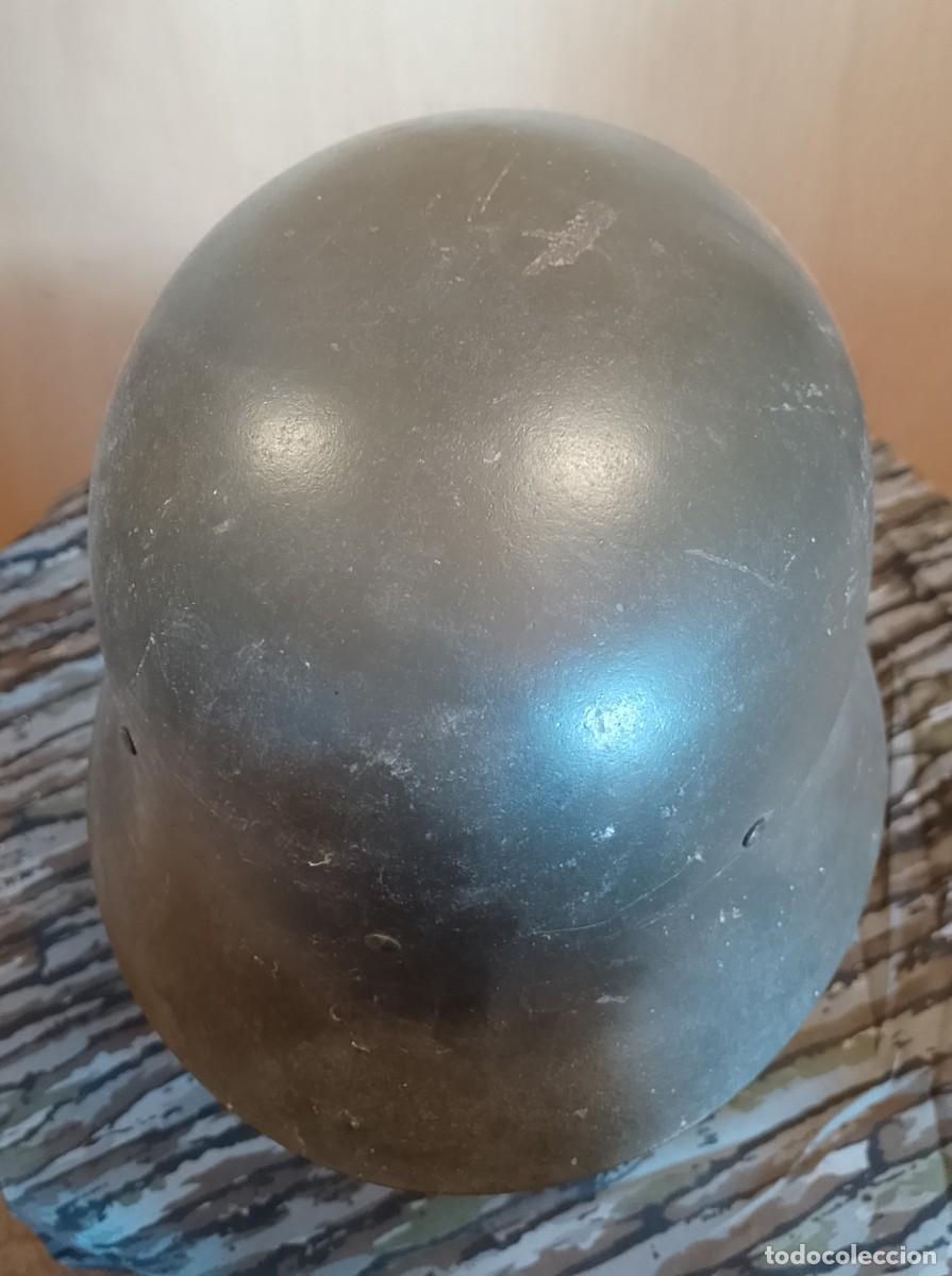 Militaria: Casco Z verde, interior primer modelo - Foto 5