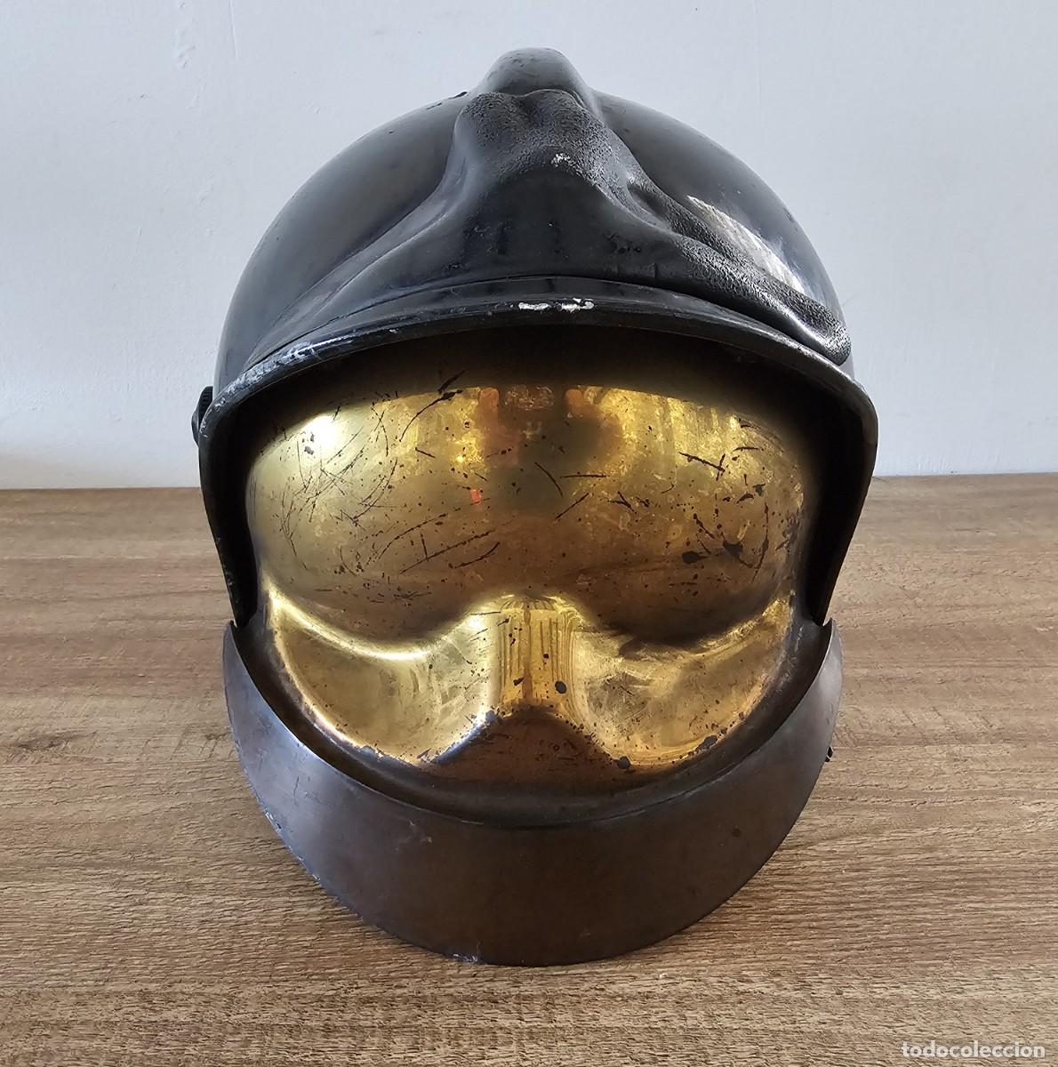 Militaria: CASCO BOMBERO CGF GALLET - Usado - Foto 1