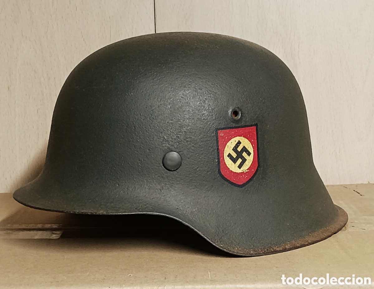 Militaria: casco alem&aacute;n M40 y M42 SS - Foto 5