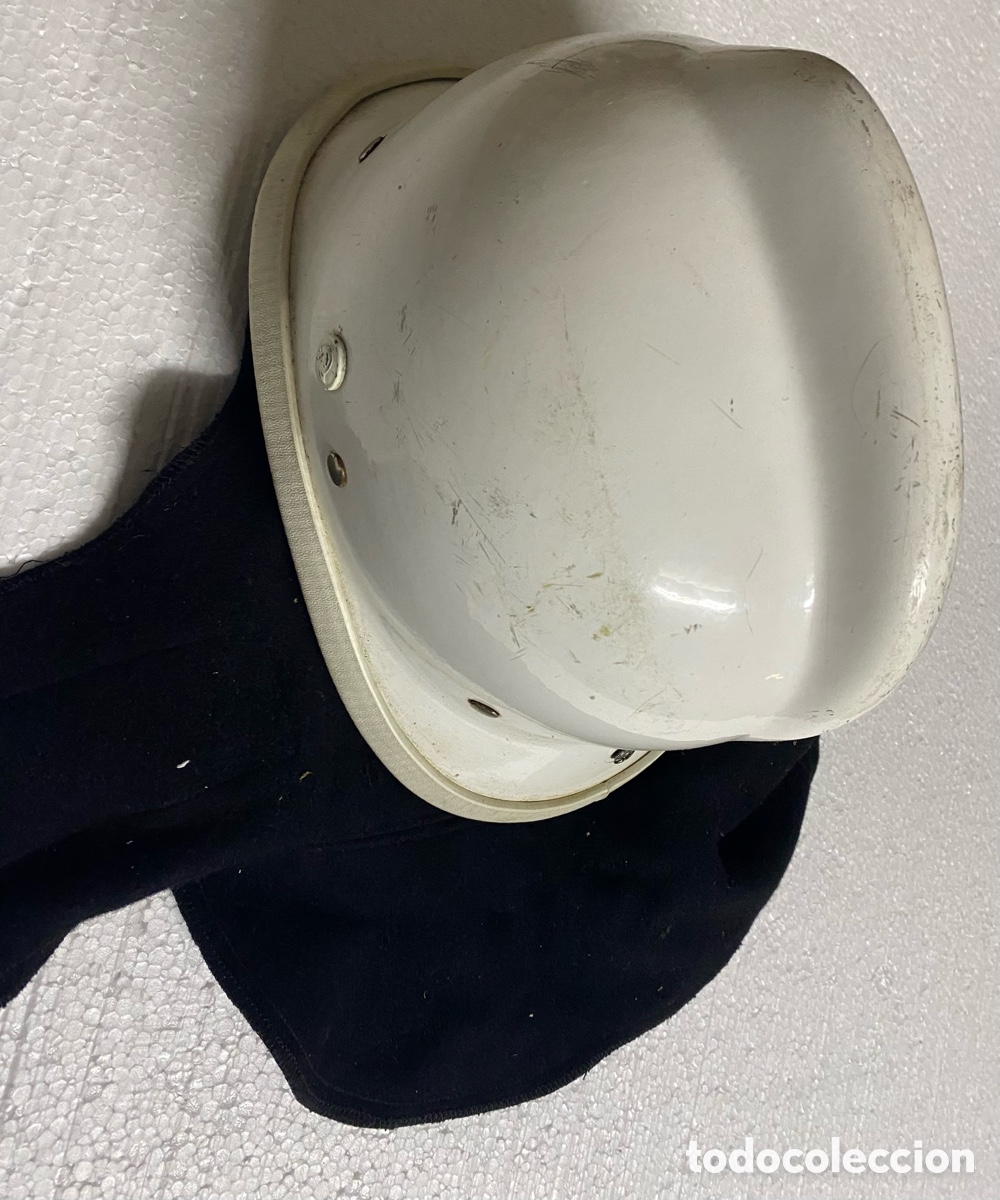 Militaria: CASCO DE BOMBEROS GALLET - Foto 2