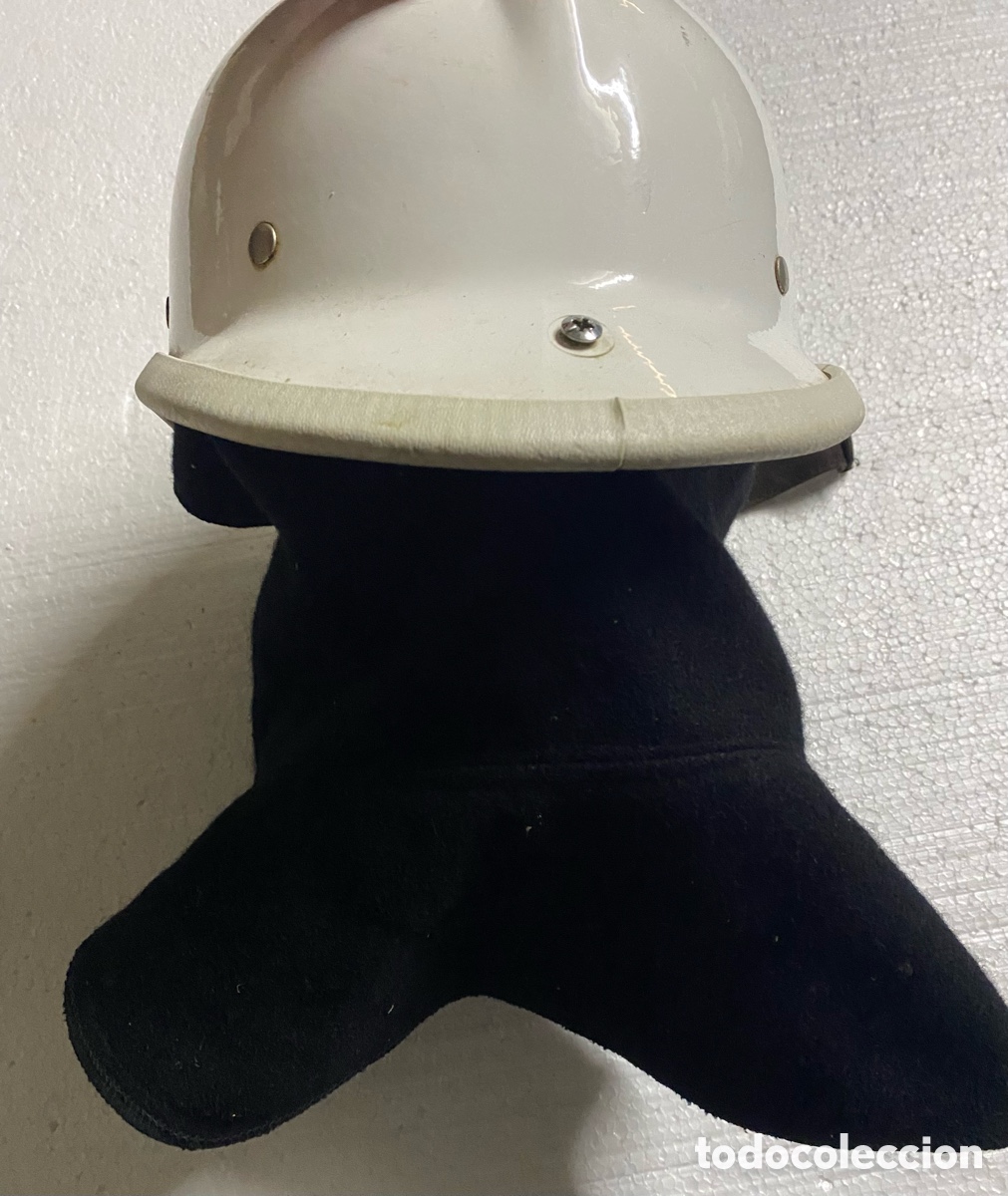 Militaria: CASCO DE BOMBEROS GALLET - Foto 4