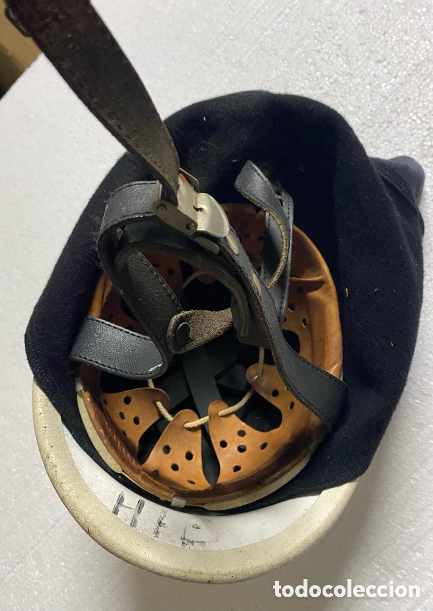 Militaria: CASCO DE BOMBEROS GALLET - Foto 6