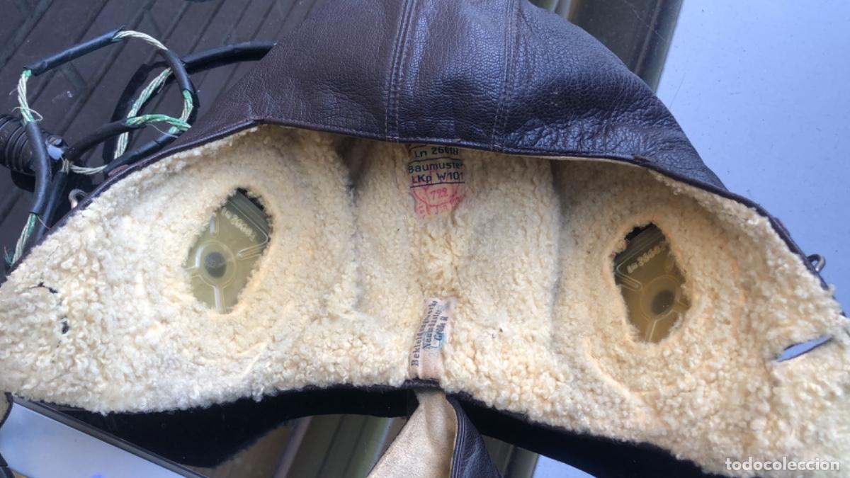 Militaria: GORRO DE PILOTO LUFTWAFFE WWII - Foto 5