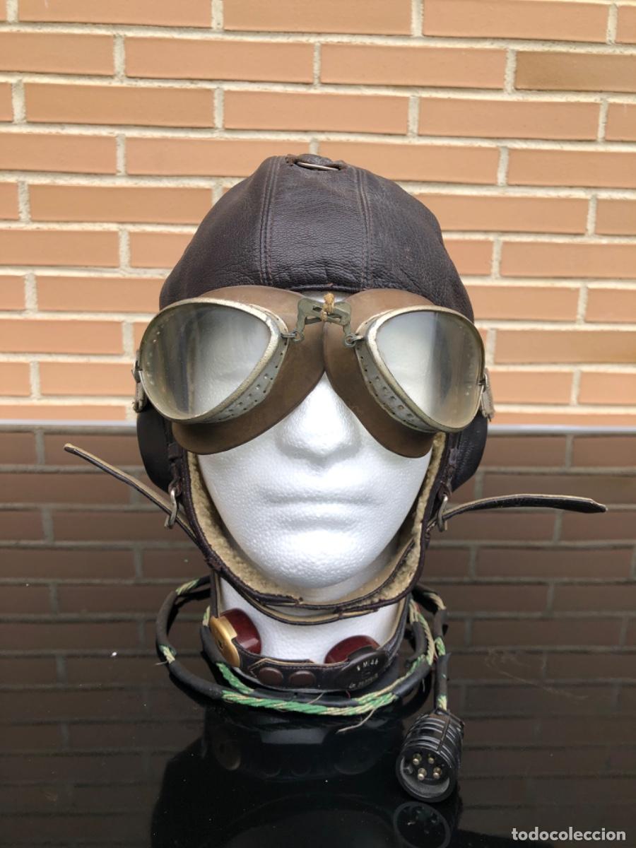 Militaria: GORRO DE PILOTO LUFTWAFFE WWII - Foto 15