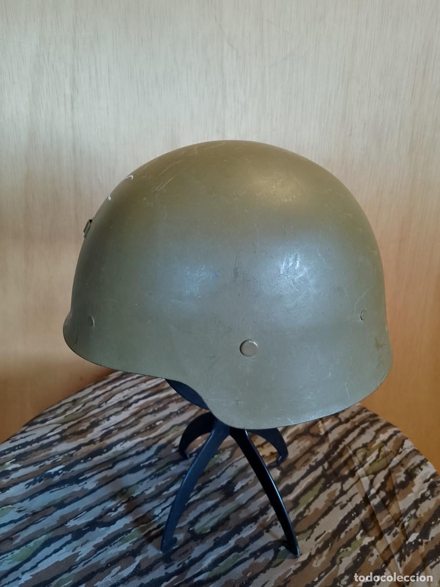 Militaria: Casco espa&ntilde;ol, modelo ala corta - Foto 2
