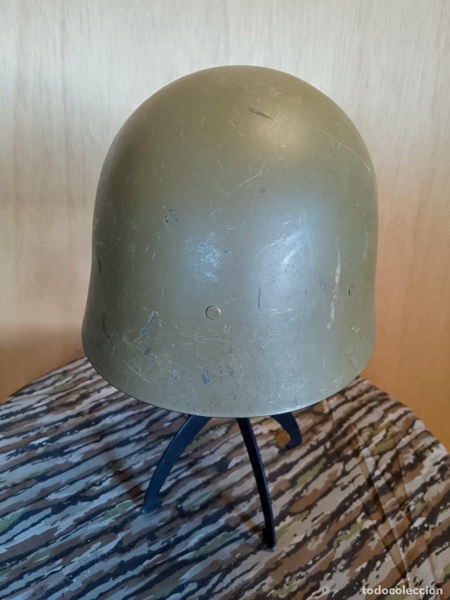 Militaria: Casco espa&ntilde;ol, modelo ala corta - Foto 3