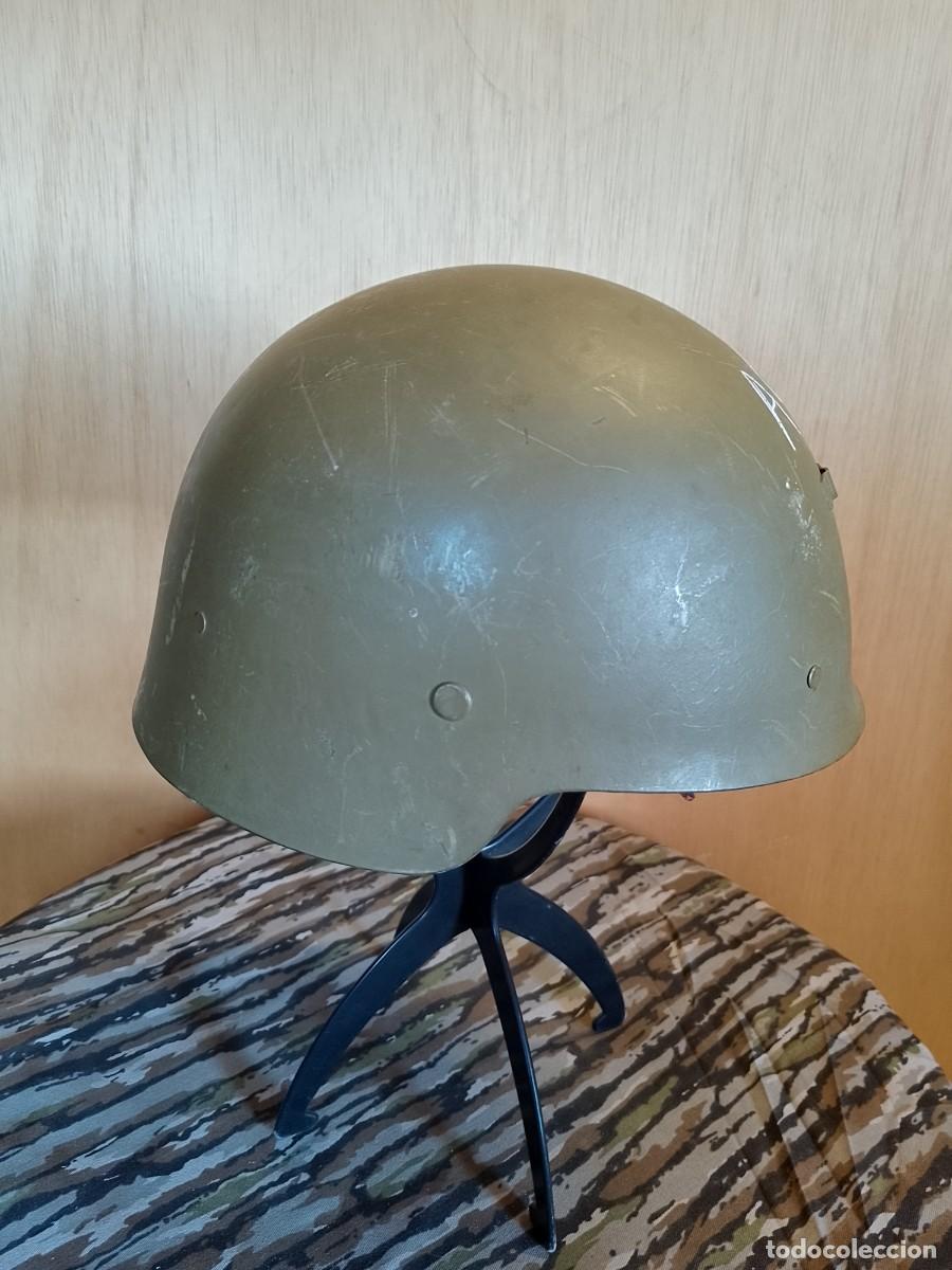 Militaria: Casco espa&ntilde;ol, modelo ala corta - Foto 4
