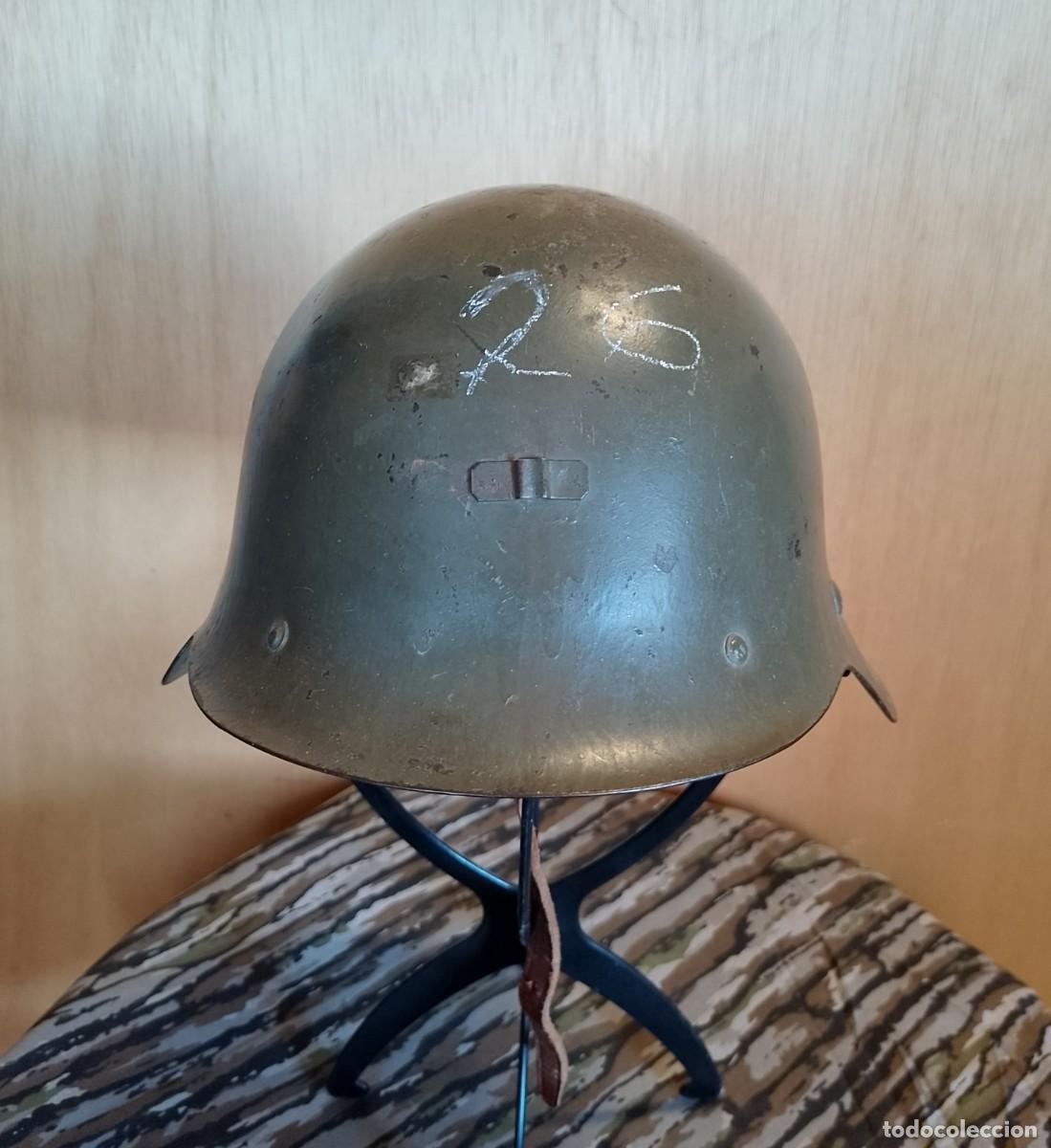 Militaria: Casco espa&ntilde;ol, modelo 26 - Foto 1