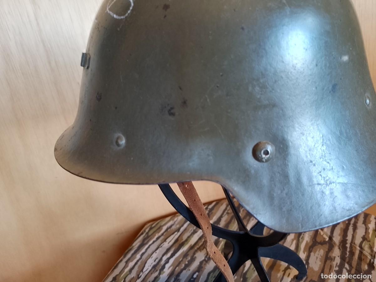 Militaria: Casco espa&ntilde;ol, modelo 26 - Foto 3
