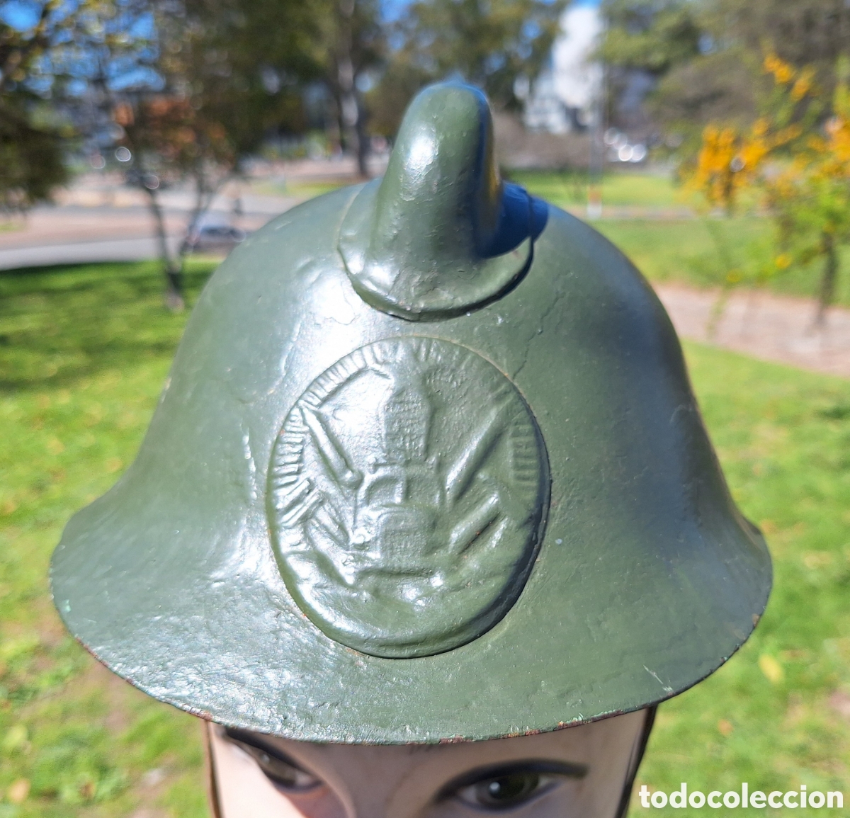 Militaria: CASCO BOMBERO UNION SOVIETICA - Foto 2