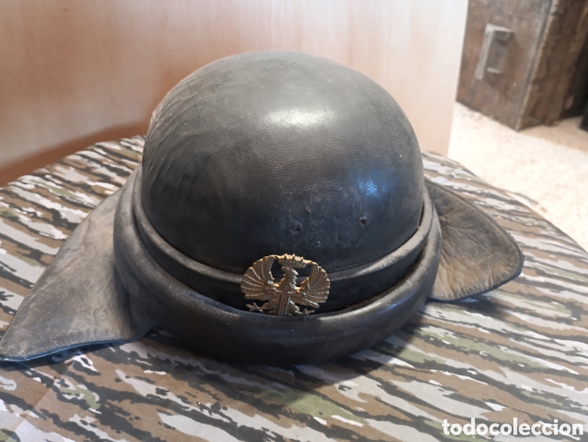 Militaria: Casco Carrista espa&ntilde;ol - Foto 5