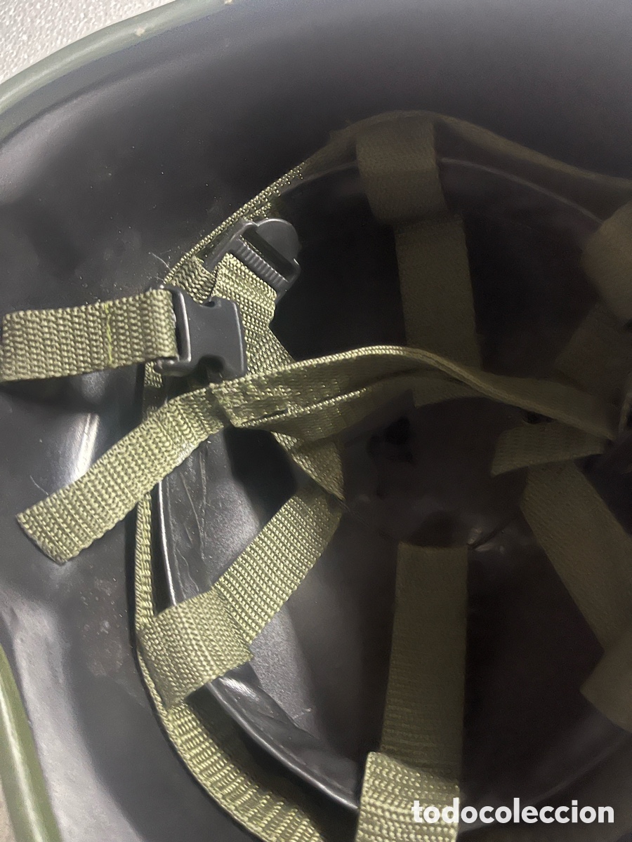 Militaria: CASCO MILITAR TANQUISTA EJ&Eacute;RCITO FRANC&Eacute;S - Foto 7