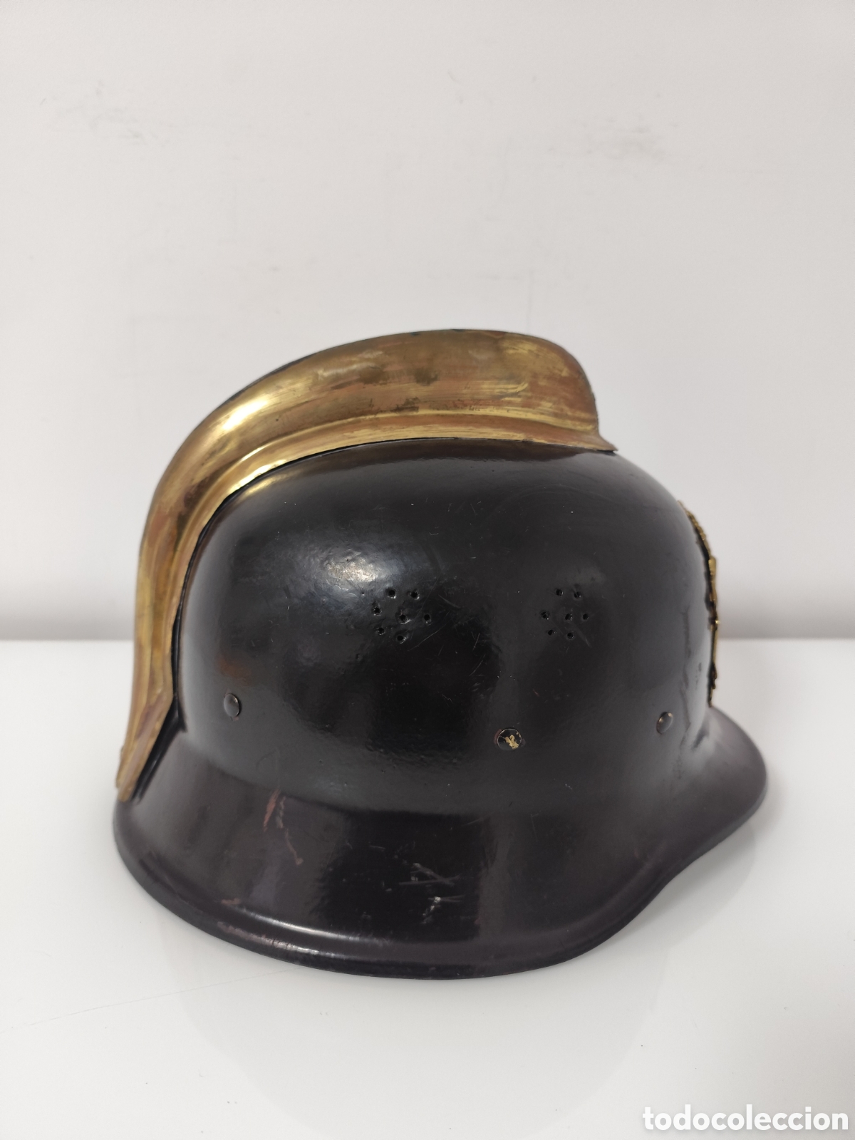 Militaria: Casco bomberos ayuntamiento de Madrid. - Foto 7