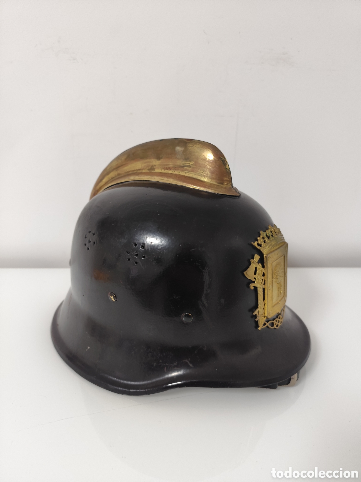 Militaria: Casco bomberos ayuntamiento de Madrid. - Foto 8